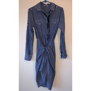 Ulla Johnson Jena western shirt dress S